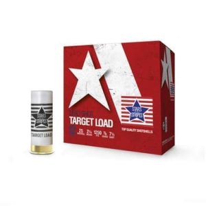 Stars and Stripes 12 Gauge Ammunition Target Loads CT12475 2-3/4          7.5 Shot 7/8oz 1250fps Case of 250 Rounds