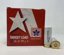 Stars and Stripes 12 Gauge Ammunition Target Loads CT12808 2-3/4          8 Shot 1oz 1250fps Case of 250 Rounds