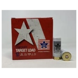 Stars and Stripes 12 Gauge Ammunition Target Loads CT12875CASE 2-3/4" 7.5 Shot 1oz 1250fps Case of 250 Rounds