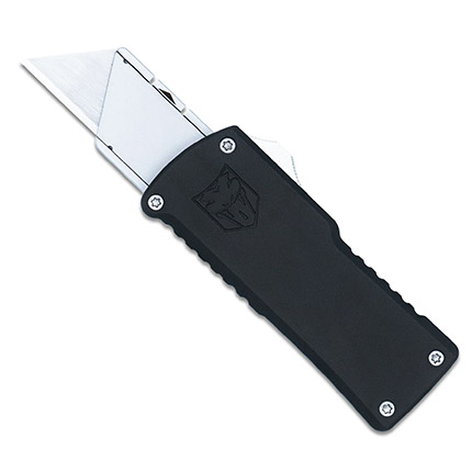 COBRATEC OTF UTILITY KNIFE BLK