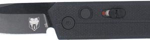 COBRATEC STINGER FOLDER 1.9" - BLACK/BLACK D2 BLADE SD BUTTON