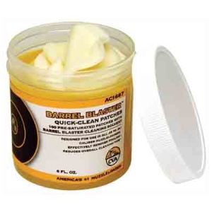 CVA BARREL BLASTER TREATED - CLEANING PATCHES 100-PACK