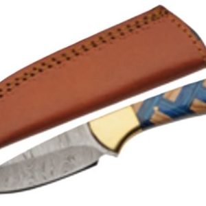 SZCO RITE EDGE 3" BRAIDED - SAPPHIRE SKINNER W/LEATHER STH