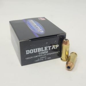 Doubletap 10mm Auto Ammunition 10M180CE20 180 Grain Controlled Expansion Jacketed Hollow Point 20 Rounds