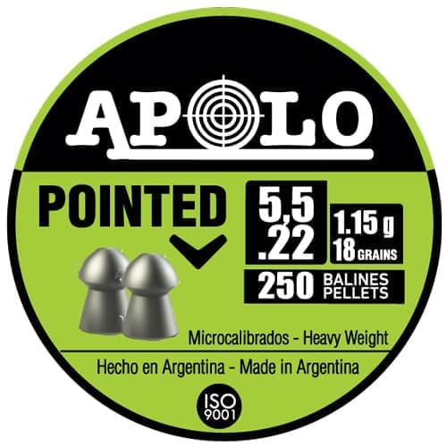 HATSAN APOLO 22 POINTED - 18 GRAIN 250 PACK