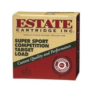 Estate 12 Gauge Ammunition ESS12H18 Super Sport Competition Load 2-3/4" 1oz #8 shot 1235FPS 250 rounds