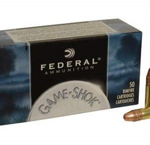 Federal 22LR Game-Shok F724 31 gr Hyper Velocity CPHP 1430 fps 50 rounds