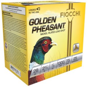 FIO GLD PHEAS 28GA 2.75 #7.5
