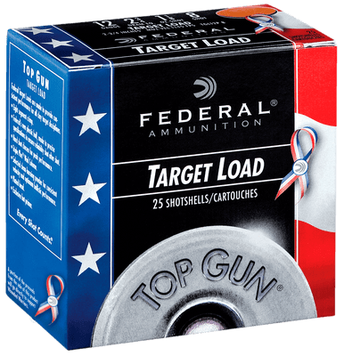 Federal 12 Gauge Ammunition Top Gun FTGL12US8 2-3/4" #8 Shot 1-1/8 oz 1145 Case of 250 rounds