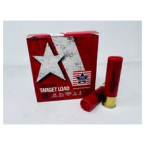 Stars and Stripes 28 Gauge Ammunition Target Load CT02809 2-3/4" #9 Shot 3/4oz 1200fps 25 Rounds