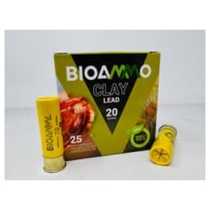 BioAmmo 20 Gauge Ammunition Dove & Clay ZR2875 2-3/4" #7.5 Shot 1oz 1165fps 25 Rounds