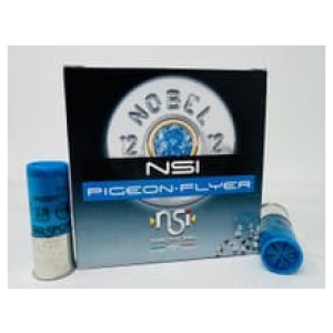 Nobel Sport Italia 12 Gauge Ammunition Pigeon/Flyer ANSPG133075CASE 2-3/4" #7.5 Shot 1-1/4oz 1330fps CASE 250 Rounds