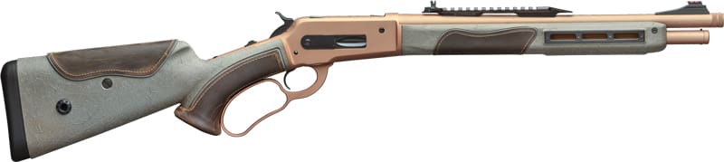 PEDERSOLI LEVER ACTION BOAR - BUSTER 45-70 17" COPPER/GREEN