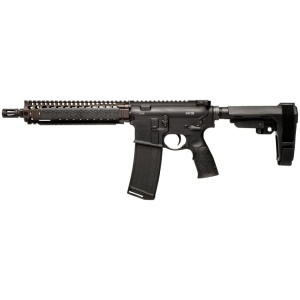 DANIEL DEF PISTOL MK18 W/BRACE - 5.56X45 10.3" 32RD BLK/FDE