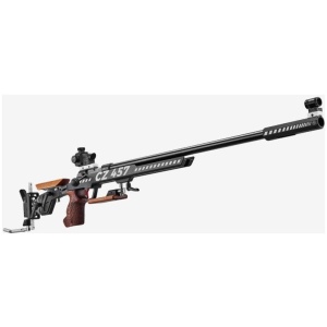 CZ 457 TARGET 22LR 26" SINGLE - SHOT BLACK CHASSIS STOCK