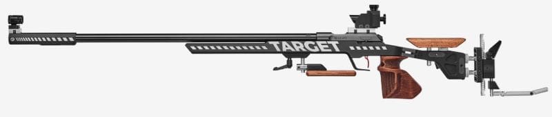CZ 457 TARGET 22LR 26" SINGLE - SHOT BLACK CHASSIS STOCK - Image 2