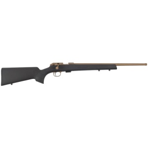 CZ 457 AMERICAN 22LR 20.5" - THREADED BRONZE BLACK STOCK