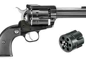 RUGER BLACKHAWK CONVERTIBLE - 357/9MM 4.62" AS BLUED SYN