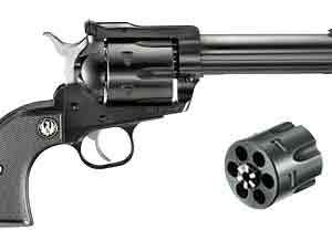 RUGER BLACKHAWK CONVERTIBLE - 45LC/45ACP 5.5" BLUED SYN