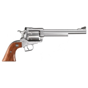 RUGER SUPER BLACKHAWK 44MAG - 7.5" AS STAINLESS HARDWOOD