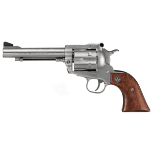 RUGER SUPER BLACKHAWK 44MAG - 5.5" AS STAINLESS HARDWOOD