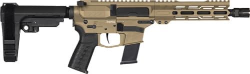 CMMG PISTOL BANSHEE MK10 10MM - 8" 15RD W/ RIP BRACE COY TAN