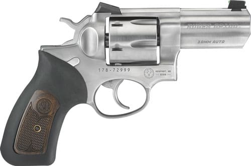 RUGER GP100 10MM 3" SS FIBER - OPTIC FRONT SIGHT WILEY CLAPP