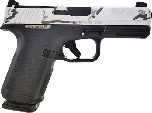 RUGER RXM 9MM LUGER 4" ADJ - 15-SHOT WHITE CAMO SLIDE