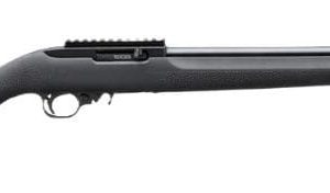 RUGER 10/22 22LR BLACK HOGUE - OVERMOULDED STOCK 20" LVT BBL