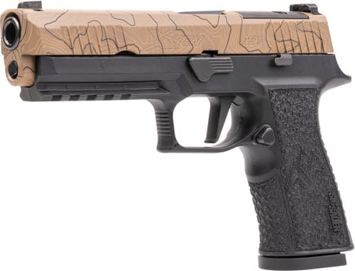 SIG P320 XTEN ENDURE 10MM 5" - XRAY3 (3)15RD TAN TOPO/BLACK - Image 3