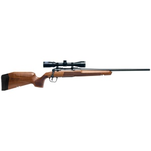 SAVAGE AXIS 2 XP 7MM-08 22" - W/3-9X40 MATTE/HARDWOOD
