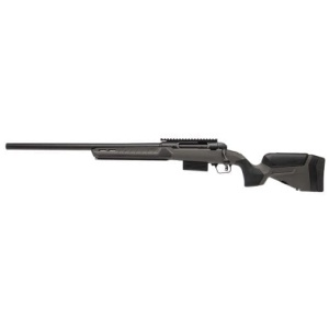 SAVAGE 220 HAVESTER 20GA 22" - LH W/RAIL BLK/GREY ACCUFIT V2