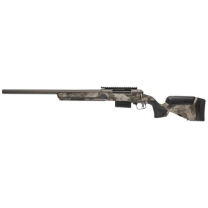 SAVAGE 220 HAVESTER 20GA 22" - LH BLACK/WOODLAND ACCUFIT V2