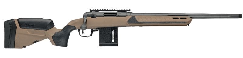 SAVAGE 110 CORE TACTICAL 22LR - 20" PLATINUM/TAN ACCUFIT V2