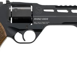 CHIAPPA RHINO 60DS 10MM - 6" ADJ. SIGHT BLACK/WALNUT.