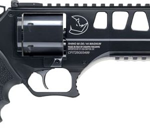 CHIAPPA RHINO 60 DS 44MAG - 6" ADJ. SIGHT BLACK