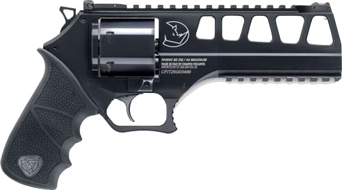 CHIAPPA RHINO 60 DS 44MAG - 6" ADJ. SIGHT BLACK