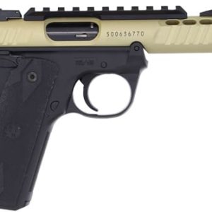 RUGER MARK IV 22/45 LITE 22LR - 4.4" AS THREADED CHAMPAGNE