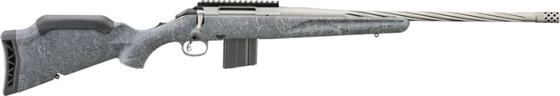 RUGER AMERICAN GENII 6.5 - GRENDEL 20" GRAY GRAY SPLATTER