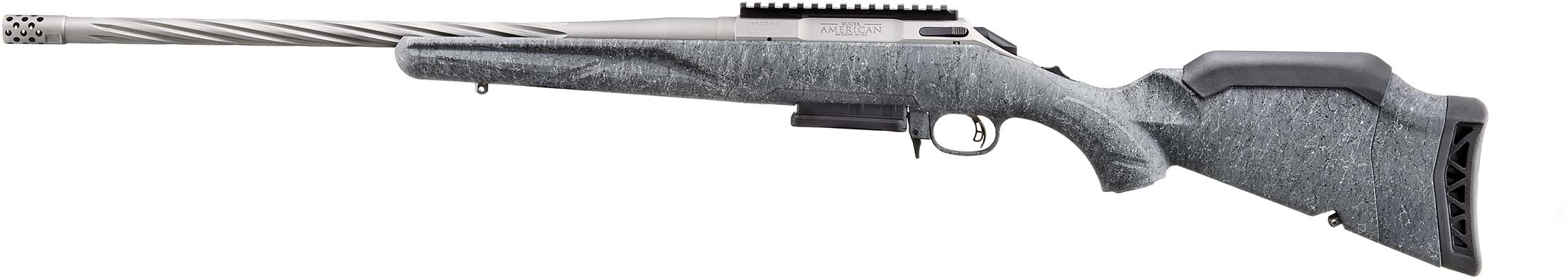 RUGER AMERICAN GENII 270 WIN - 20" GRAY GRAY SPLATTER SYN - Image 2