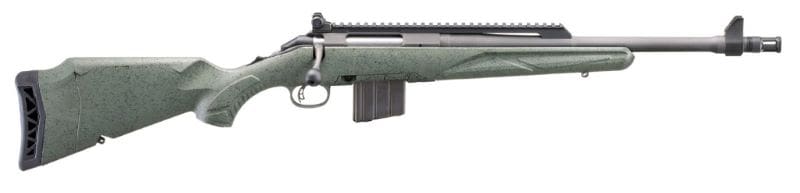 RUGER AMERICAN GENII SCOUT - 350 LEG 16.1 GREY GREEN SYN