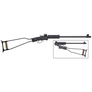 CHIAPPA LITTLE BADGER 17HMR - 1/2X28" THREADED BLACK MATTE