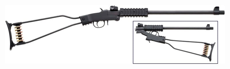 CHIAPPA LITTLE BADGER 17HMR - 1/2X28" THREADED BLACK MATTE
