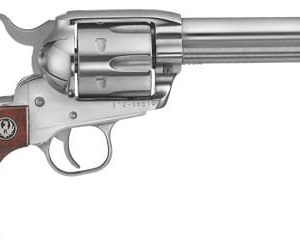 RUGER VAQUERO 45LC 5.5" FS - S/S HARDWOOD