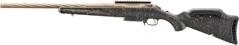 RUGER GENII PRAIRIE 7MM PRC - 24" BRONZE BLACK SPLATER SYN - Image 2