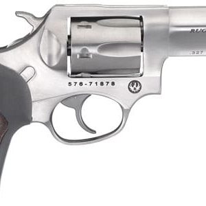RUGER SP101 327 FED MAG 3" - FS STAINLESS RUBBER