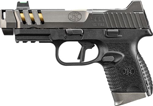 FN 509 CC EDGE COMPENSATOR - 9MM 2-15RD 1-12RD BLACK/GRAY