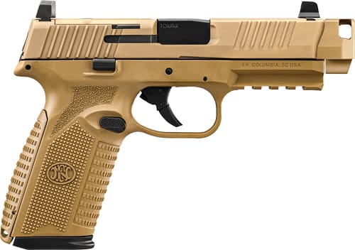 FN 510 MRD QD COMPENSATOR 10MM - NMS 2-10RD MAG FDE