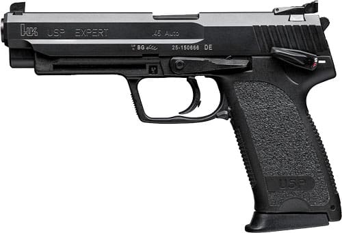 HK USP45 EXPERT V1 DA/SA 45ACP - 5.19"BBL 2-12RD BLACK