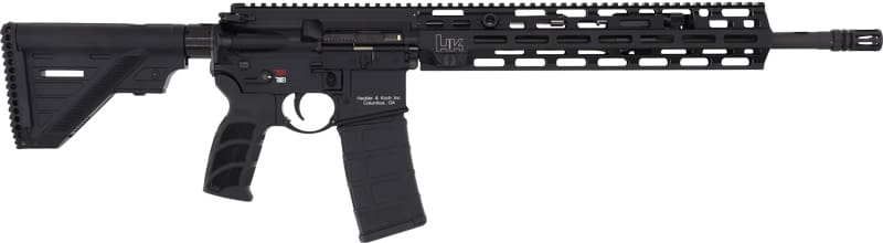 HK MR556 A4 5.56 30 RDS MATCH - BARREL THREADED 16.5" BLACK